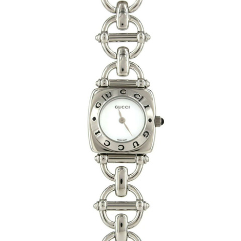 Gucci 6400L 不鏽鋼石英錶