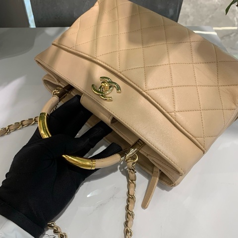 香奈兒chanel經典手提單肩包   鐳射脫落