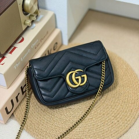 🏷️Gucci 古馳．Marmont Super Mini