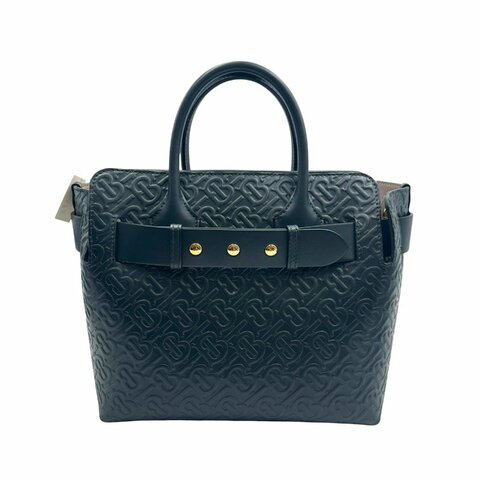 【美收精品】BURBERRY  深綠色手提包  C-595【隔月月中將轉賣至日本 上架期限30天】