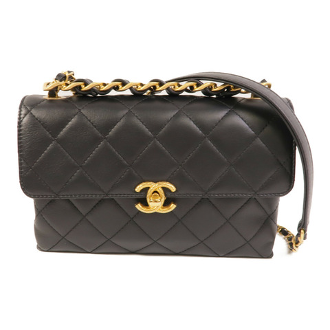 CHANEL 牛皮皮革Chain Shoulder肩背袋