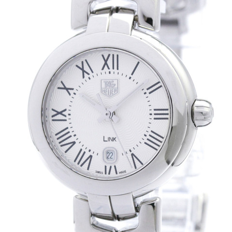TAG HEUER 豪雅 Link 系列不鏽鋼石英女錶 WAT1416 拋光款