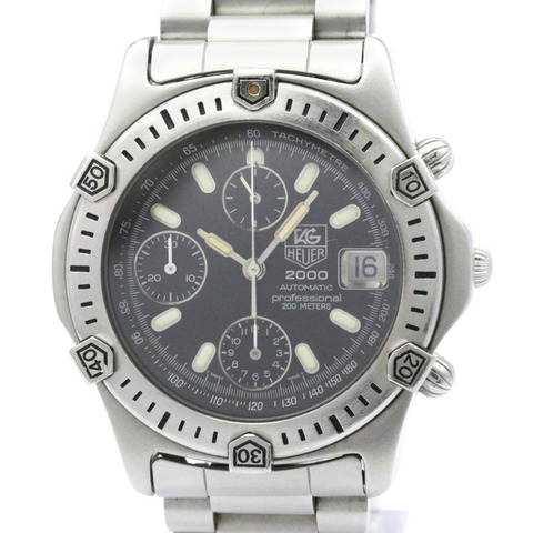 TAG HEUER 2000 專業計時碼錶 鋼製自動腕錶 169.306