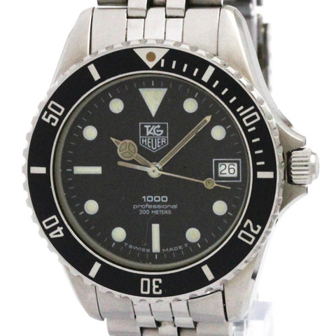 TAG HEUER 1000 不鏽鋼石英男士腕錶 980.013