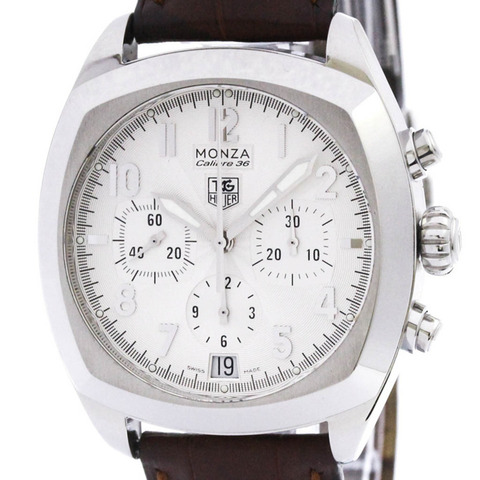 TAG HEUER 豪雅 Monza Calibre 36 精鋼自動男錶 CR5111 拋光款