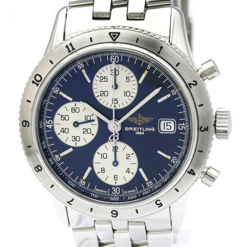 百年靈 Navitimer Aviastar 精鋼自動腕錶 A13023.1 拋光