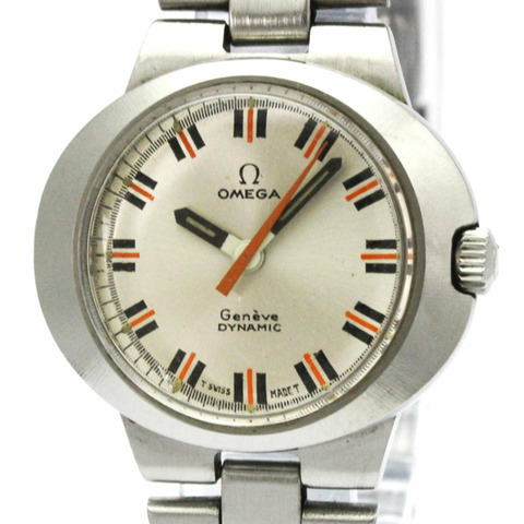 歐米茄 (OMEGA) Geneve Dynamic Cal 630 自動上鍊女士腕錶 566.015 復古款