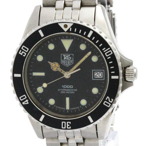 TAG HEUER 1000 不鏽鋼石英男士腕錶 980.013
