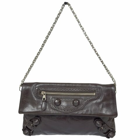 BALENCIAGA *自加鏈＞送無品牌扣＋無品牌鏈帶* City Envelope 肩背包