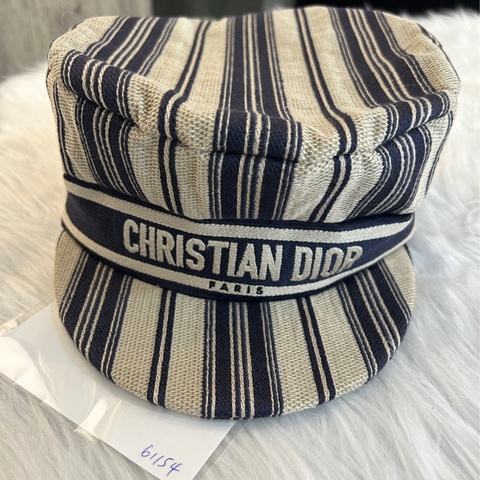 Dior logo 刺繡字母 報童帽