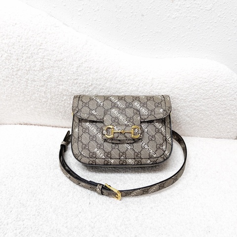 Gucci x Balenciaga Horsebit 1955 Bag