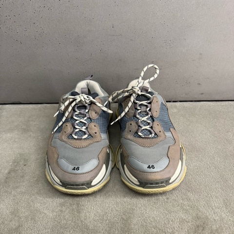 二手Balenciaga 灰色triple S