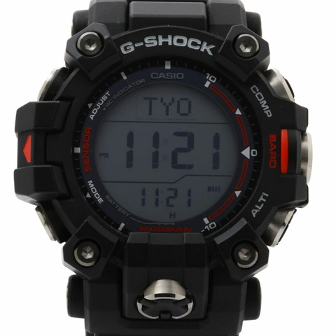 卡西歐 G-SHOCK Master of G - LAND MUDMAN GW-9500-1JF 黑色樹脂 x 不銹鋼男士太陽能電波手錶