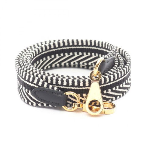 HERMES Bandouliere Sangle Cavale 肩帶 Toile 帆布皮革 GHW 二手 W