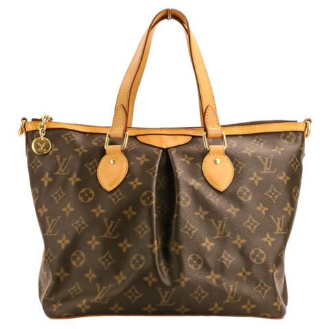 路易威登 Palermo PM Monogram 單肩包/手提包 M40145 棕色 女士