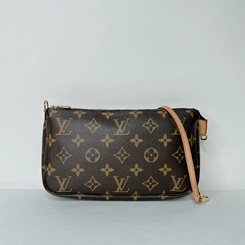 LV Pochette老花大款麻將包