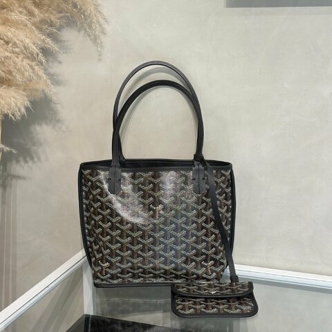 GOYARD 新版Anjou Mini Tote - 黑