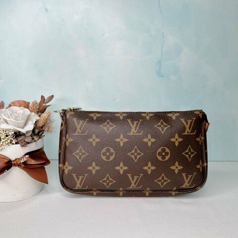 LV Pochette大款麻將包