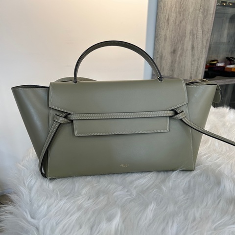 Celine 開心果綠 鯰魚包 兩用包