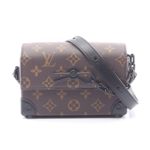 路易威登 Steamer 穿戴式錢包肩包 M83613 Monogram macassar 二手