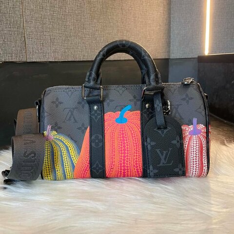 LV  YK Keepall 25 草間彌生 南瓜包