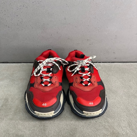 二手紅色Balenciaga Triple S
