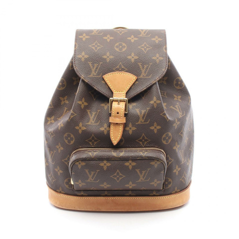 路易威登 Montsouris MM 雙肩包 M51136 Monogram 帆布 二手 LV