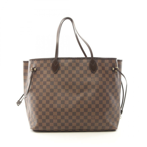 路易威登 Neverfull GM 單肩手提包 N51106 Damier 帆布 Ebene 二手 LV