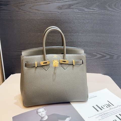 Hermes C6灰綠TOGO皮Birkin25