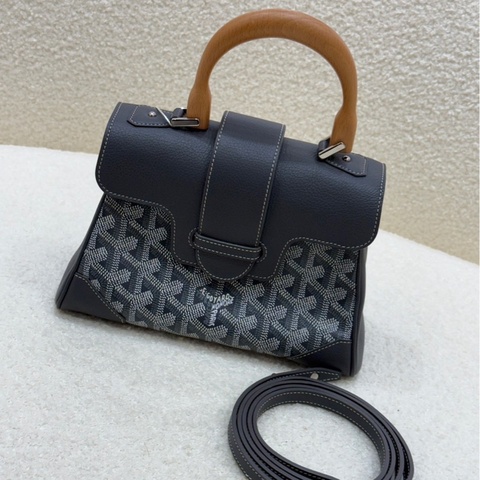 Goyard 西貢灰色手提斜背包