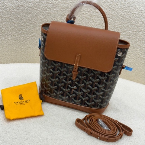 Goyard Alpin Mini 優雅棕色後背包