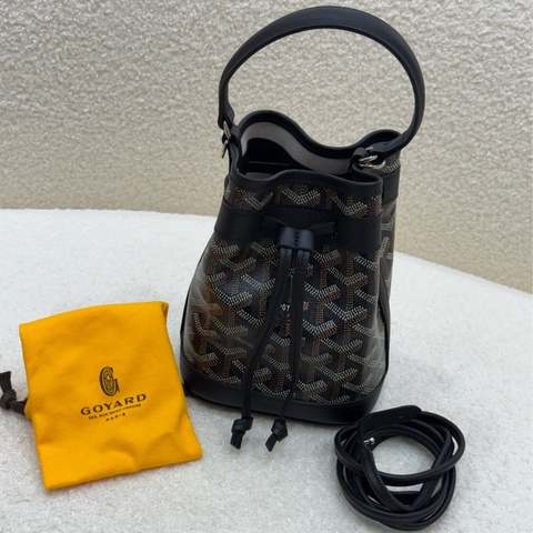 Goyard 黑色必帶水桶包