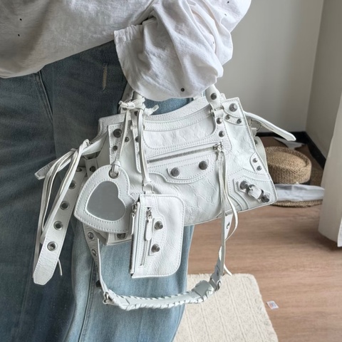 ✨Balenciaga巴黎世家｜Neo Cagole xs機車包腋下包單肩包｜98新