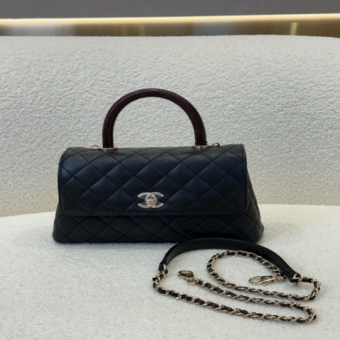 Chanel蜥蜴皮手把 coco handle