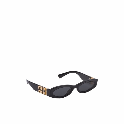 Miu Miu 女士 Glimpse 11W太陽鏡54 E SMU11W 1AB 5S0 均碼碼橋寬: 2.1cm; 鏡腿長: 13.5cm; 鏡片直徑: 5.4cm