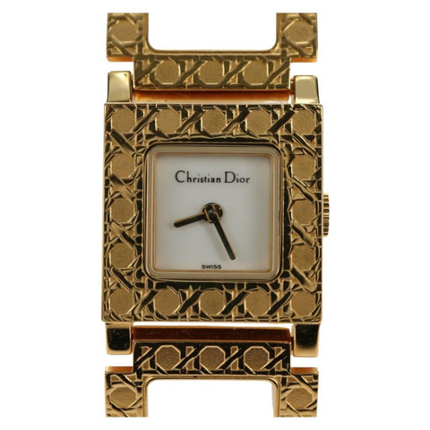 Christian Dior La Parisienne 手錶金屬金正品 yk20475M