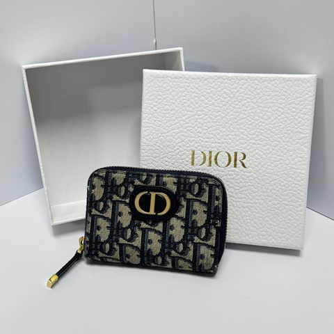 (極新🎁) Dior 30 Montaigne Voyageur 小短夾 【專櫃20,000】