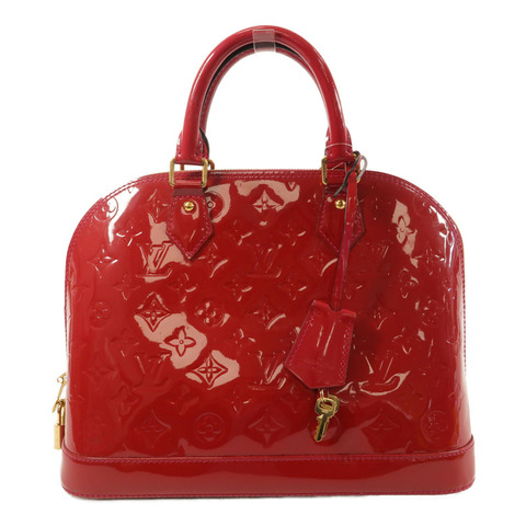 LOUIS VUITTON Monogram Vernis Alma PM手挽袋