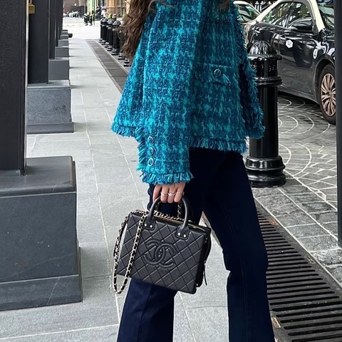 CHANEL香奈兒22BVanityCase相機包芯片款999新有購證🕵🏽