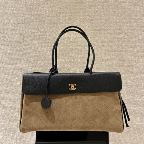 Chanel香奈儿26A高级手工坊麂皮拼色高级感拉满