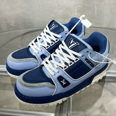 Louis Vuitton/路易威登 LV Trainer 漸變藍 胖丁 尺碼/UK6.5/ 40.5