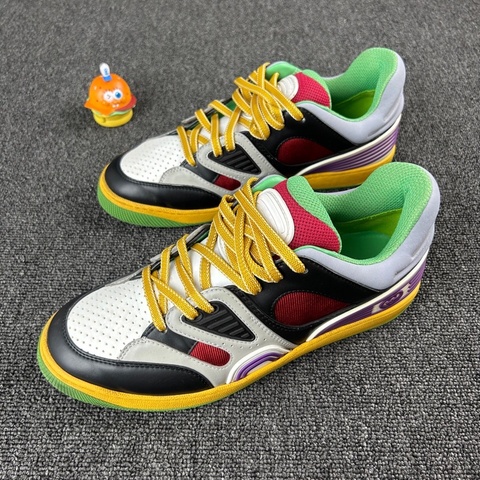 Gucci 古馳 Basket 拼色休閒鞋 尺碼：42.5 碼