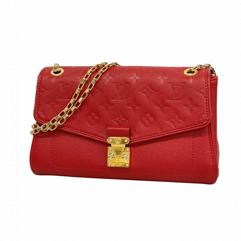 Louis Vuitton 肩背包 Monogram Empreinte Saint Germain PM M48949 櫻桃色 女士 P3012091