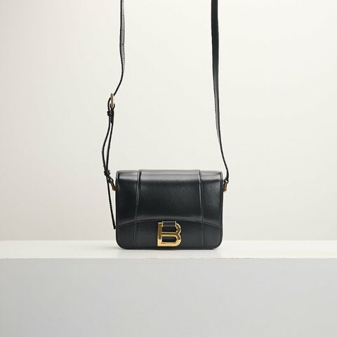 二手Balenciaga Chiny box 新款小號沙漏包/黑金