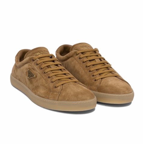 Prada 男士 圓頭低幫休閒鞋UK-6 UK-7.5 UK-8 UK-8.5 UK-9 UK-9.5 UK-10 UK-10.5 UK-11碼