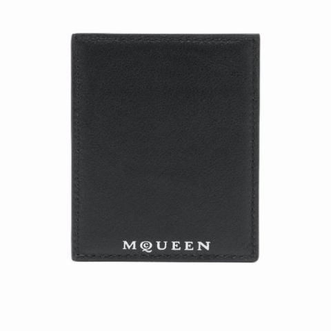 Alexander McQueen 男士 骷髏磁吸卡包均碼碼6.5cm*0.1cm*9.5cm