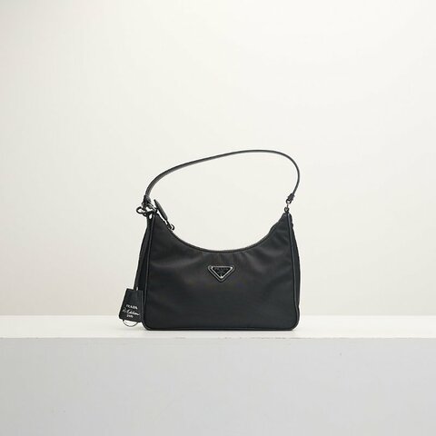 二手Prada hobo 2005 新款腋下包/黑色
