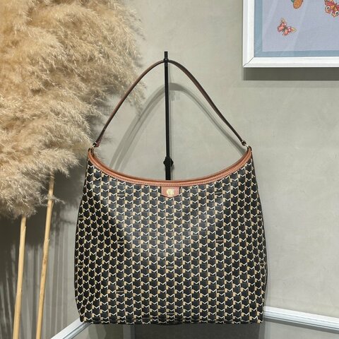 MOYNAT Hobo單肩包 - 棕
