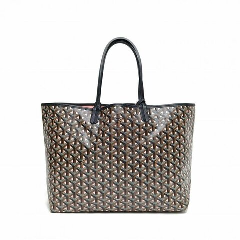 GOYARD SaintLouis購物袋子母包中號拼色PVC銀扣肩背包