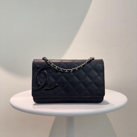 Chanel 康鵬系列woc 19開 成色保存的不錯 內里乾淨  可放大手機
